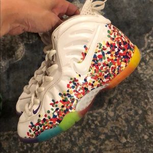 Nike Foamposite Kids Confetti Rare 